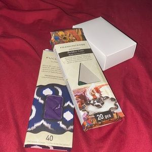 assorted incense bags